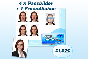 Pass- und Bewerbungsbild Beispiel